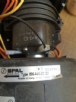 Spal evaporator blower 006-A40-22