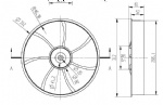 Carrier Sutrak Fan Blade